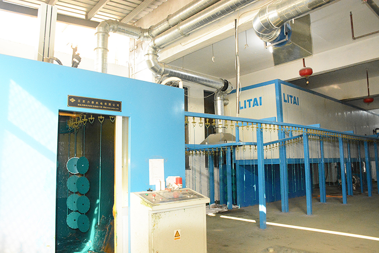 DISK静电喷涂流水线(图3)